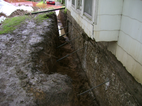 Foundation Repair Work
