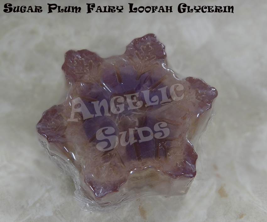 Sugar Plum Fairy Loofah Glycerin