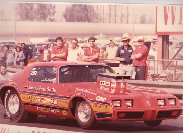 Dave and Karen Smith's Olds-Powered Trans-Am Pro Stock